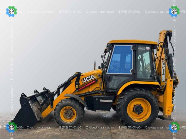 333/C5997, Стекло двери левой для JCB 4CX (индийская сборка) (2015 год)