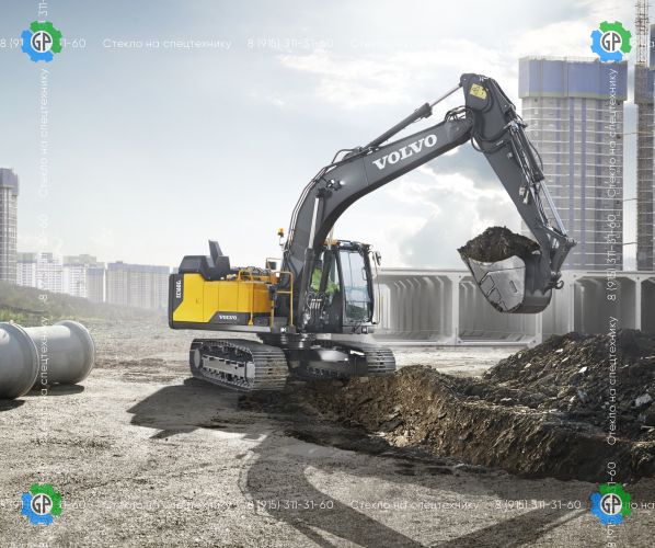 Гусеничный экскаватор Volvo EC160 (2010 год)
