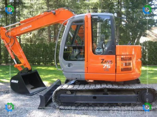 Гусеничный мини-экскаватор Hitachi Zaxis 75LC