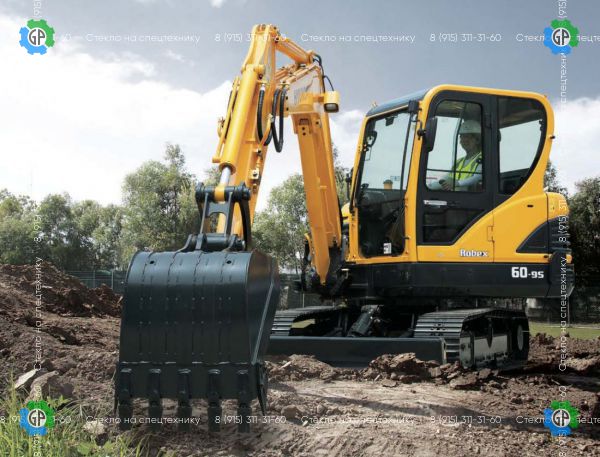 Гусеничный мини-экскаватор Hyundai Robex 60-9S
