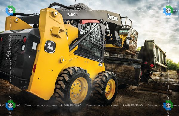 Колёсный мини-погрузчик John Deere 316GR